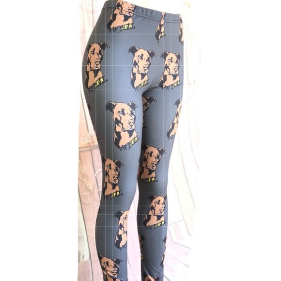 PitBull Pit Bull Adult Leggings New - Picture 1 of 2